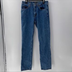 Lee regular fit mens straight leg jeans tag size 32x36